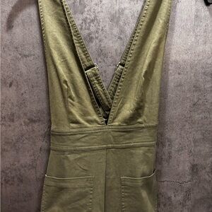 Sincerely Jules Khaki Jumpsuit